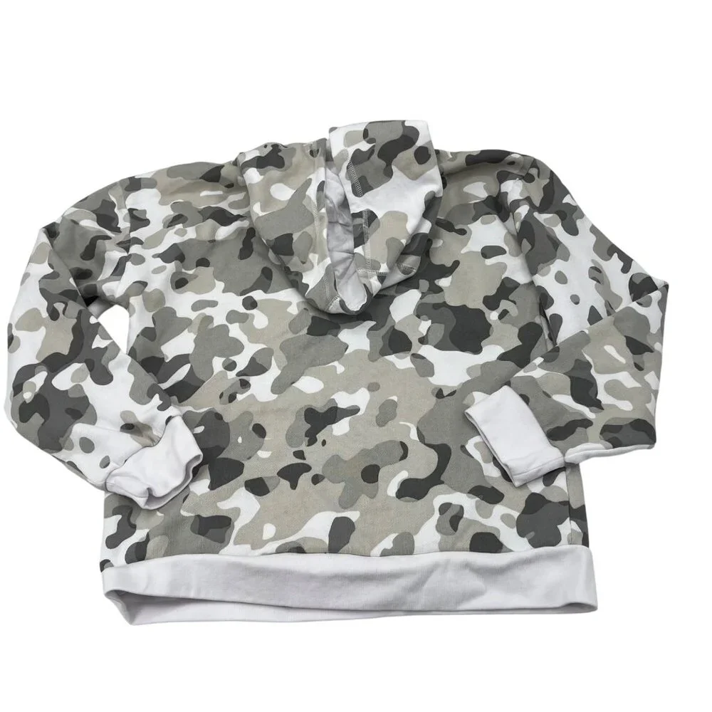 Adidas Camouflage‎ Hoodie Girls Large 14/16 Regular Fit Cotton/Polyester Blend